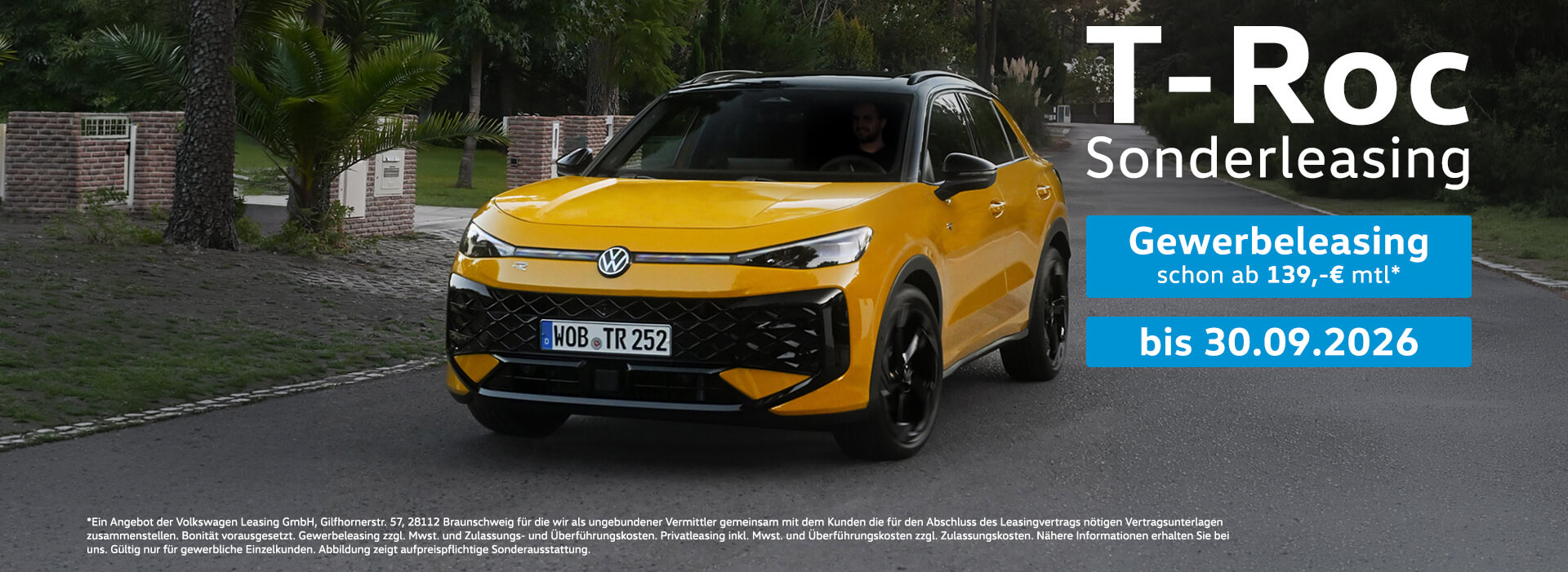 VW T-Roc Gewerbeleasing Autohaus Schürer GmbH & Co. KG Dießen am Ammersee