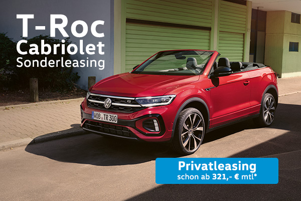 T-Roc Cabriolet Sonderleasing