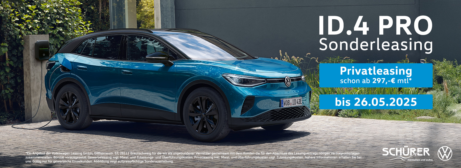 VW ID.4 Pro Privatleasing Autohaus Schürer GmbH & Co. KG Dießen am Ammersee