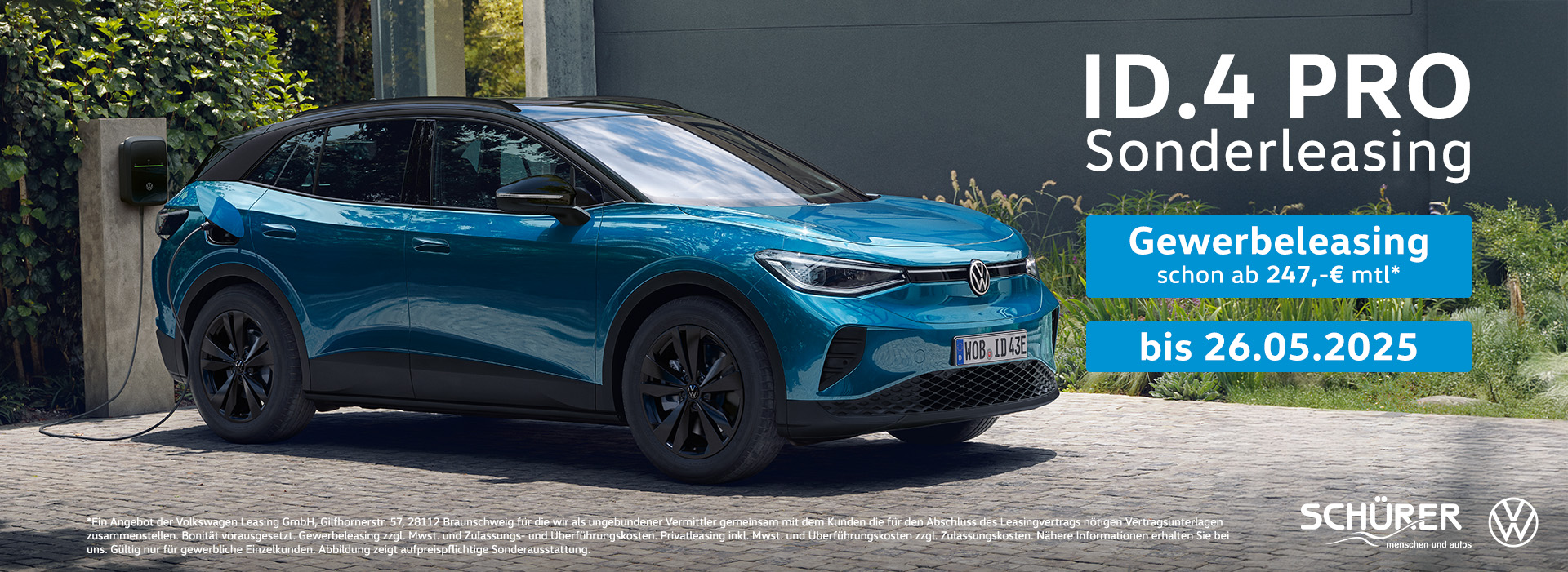 VW ID.4 Pro Privatleasing Autohaus Schürer GmbH & Co. KG Dießen am Ammersee